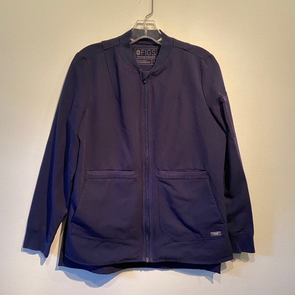 Bellery Figs Scrub jacket navy